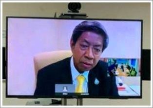 ﻿ผู้ตรวจราชการกระทรวงยุติธรรม ประชุมตรวจราชการประจำปีงบประมาณ พ.ศ. 2563 ผ่านระบบการประชุมทางไกลผ่านจอภาพ ( Video Conference System) ในพื้นที่จังหวัดชุมพร